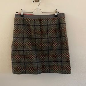 Plaid Boden Skirt
